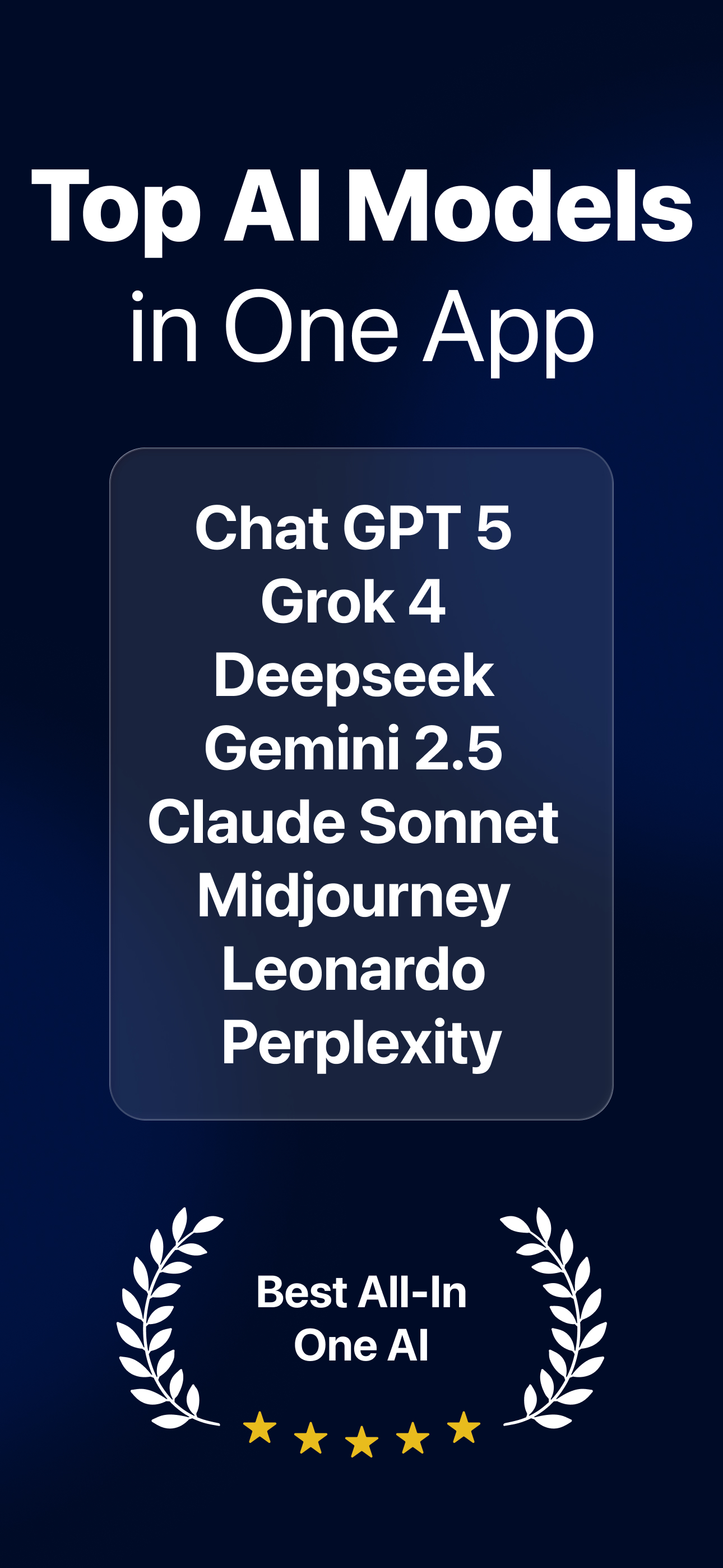 Top AI Models in One App